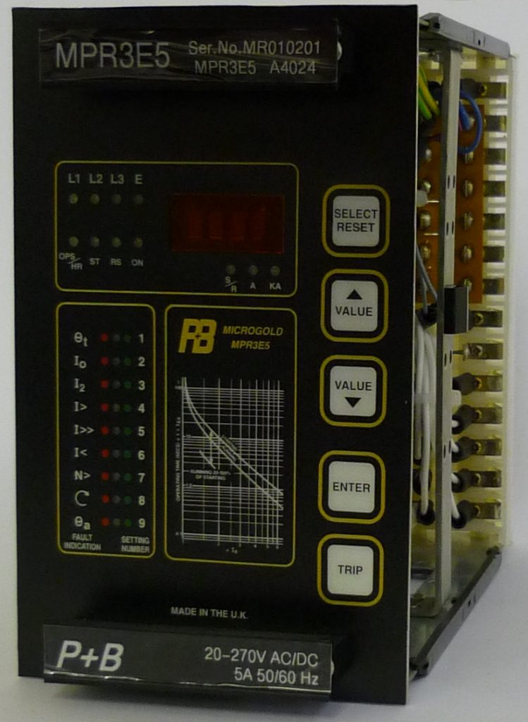 Retrofit Motor Protection Relays - P&B -- P&B